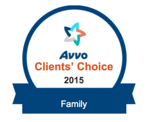 This attorney is rated as a Clients' Choice Attorney for Family Law by Avvo in 2015.