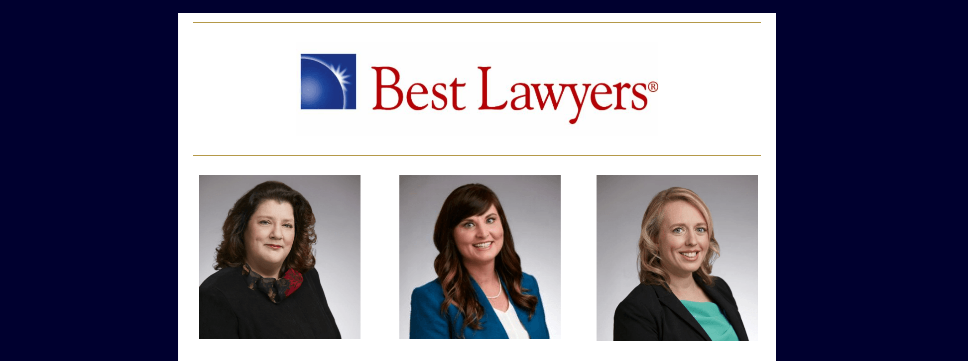 Best Lawyers® 2020 Recognizes Carolyn Grimes, Jessica Leischner and Rebecca Wade