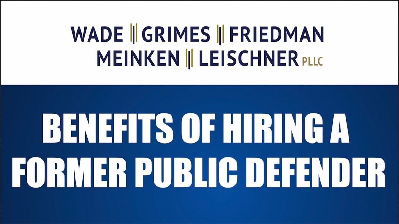 What are the benefits of hiring a former public defender?
