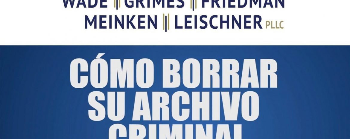 Cómo Borrar Su Archivo Criminal