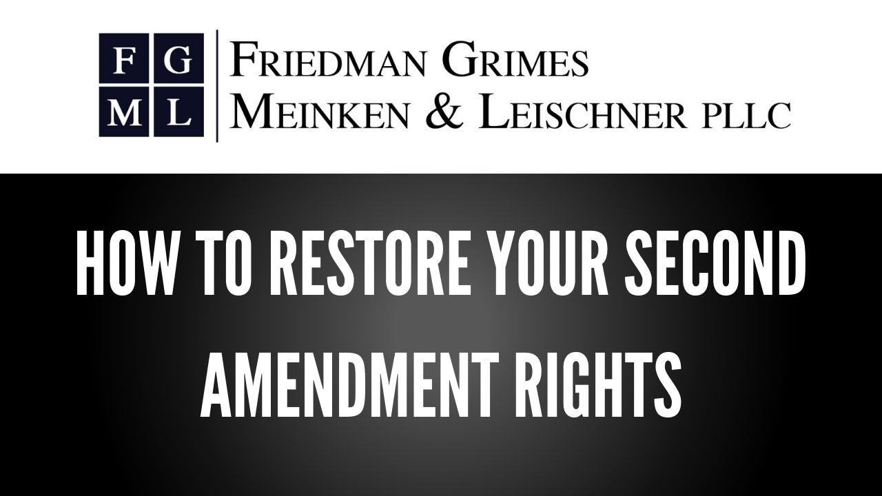 How to Restore Your Second Amendment Rights – FAQ Friday